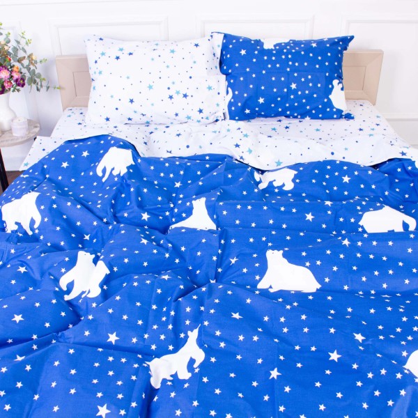 Фото - Комплект постільної білизни MirSon King Size Бязь 19-0809 Luna 220х240 (2200001172005)